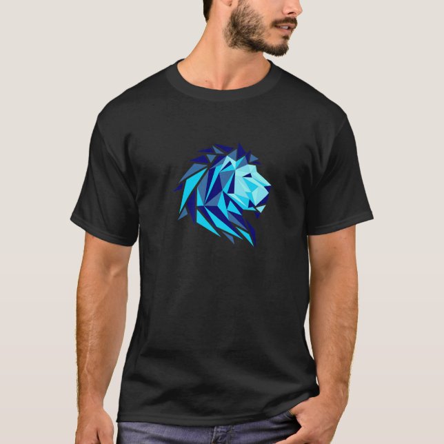 T-shirt Lion Tribe of Judah Hebrew Christ Israelite   (Devant)