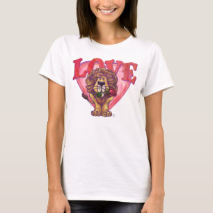 T-shirt Lion Valentine's Day