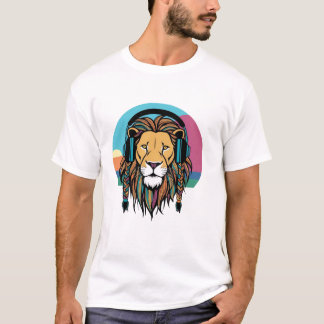 T-shirt lion vibes