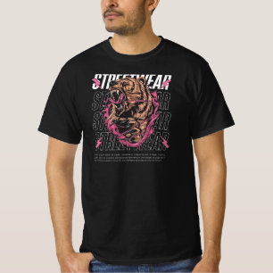 T-shirt lion wear