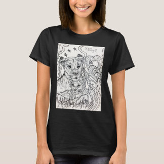 T-shirt Lioness and Cub Love