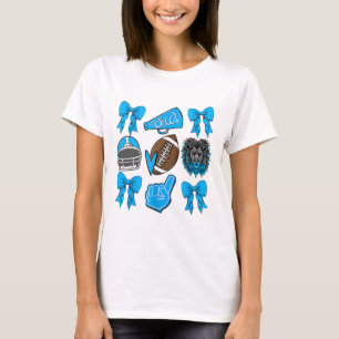 T-shirt Lions Acclament Footll Journee De Match Coquette A