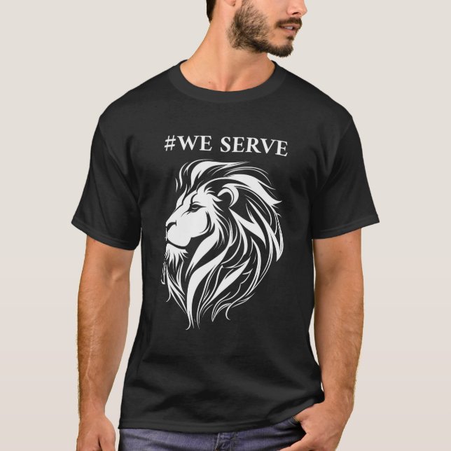 T-shirt Lions Club International Nous Serons Lions (Devant)