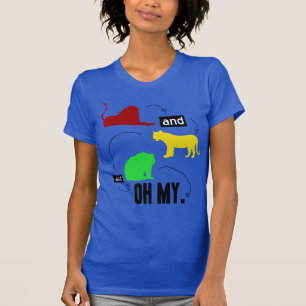 T-shirt lions et tigres et ours OH MY