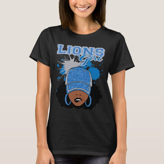 T-shirt Lions Girl Sports Van Team Spirit (Devant)