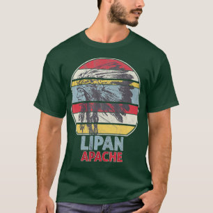 T-shirt Lipan APACHE Amérindienne mexicaine Retro Sun