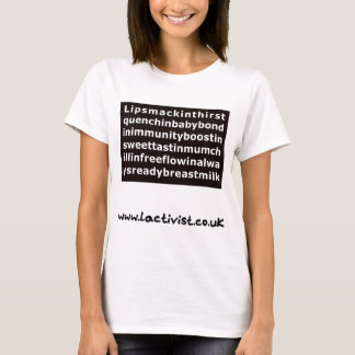 T-shirt Lipsmackin….lait maternel