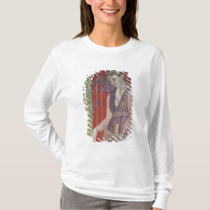 T-shirt Liquide de versement de préposé d'une cruche