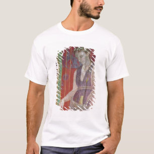 T-shirt Liquide de versement de préposé d'une cruche