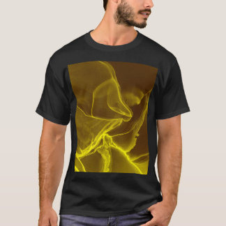 T-shirt Liquide d'encre glamour : feuille de marbre.