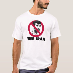 T-shirt L'Iran libre - l'Ahmadinejad