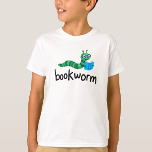 T-shirt Lire Buddy Cute Bookwort Avec Livre