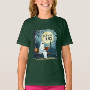 T-shirt Lire dans Peace Ghost Halloween Design