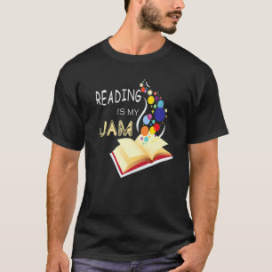 T-shirt Lire Est Mon Jam Drôle J'Aime Lire Des Livres