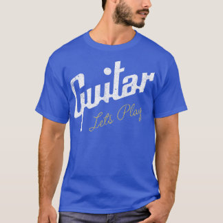 T-shirt Lire la guitare