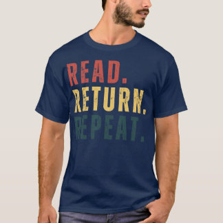 T-SHIRT LIRE LA RÉPÉTITION DE RENVOI 9
