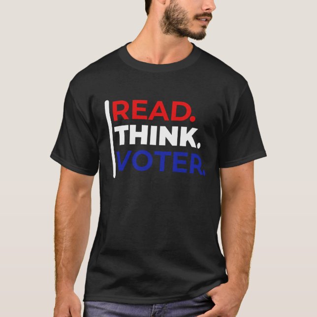 T-shirt Lire le vote (Devant)