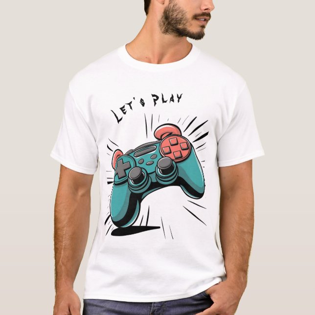 T-shirt Lire les jeux (Devant)