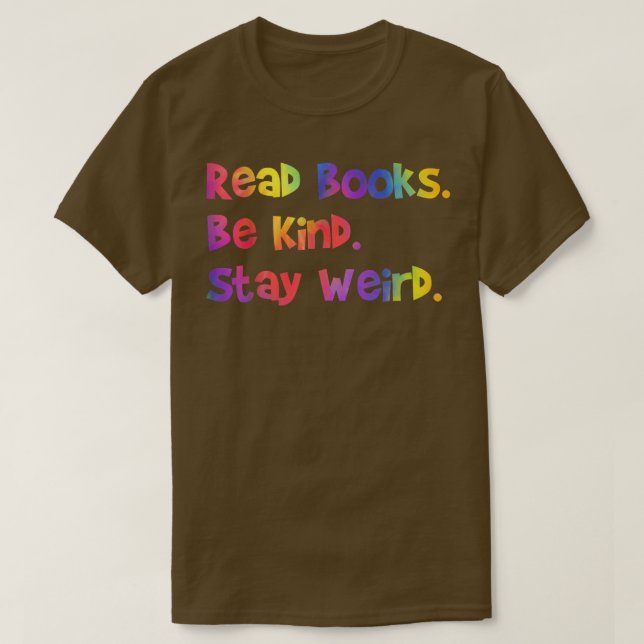 T-shirt Lire les livres (Design devant)