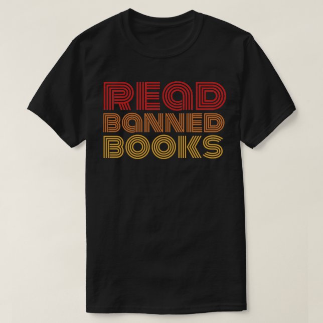 T-shirt Lire les livres interdits (Design devant)