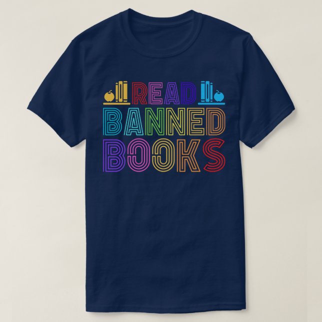 T-shirt Lire Livres interdits 13 (Design devant)