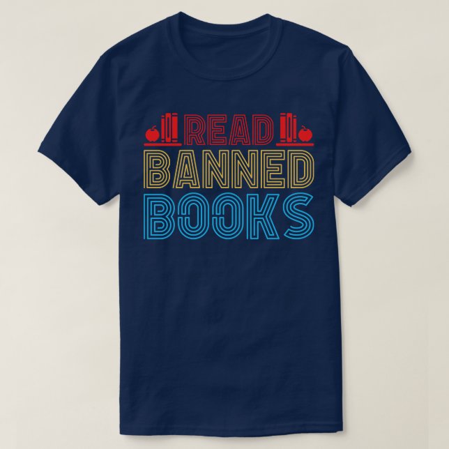 T-shirt Lire Livres interdits 22 (Design devant)