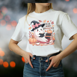 T-shirt Lire Moore Boooks Ghost Halloween