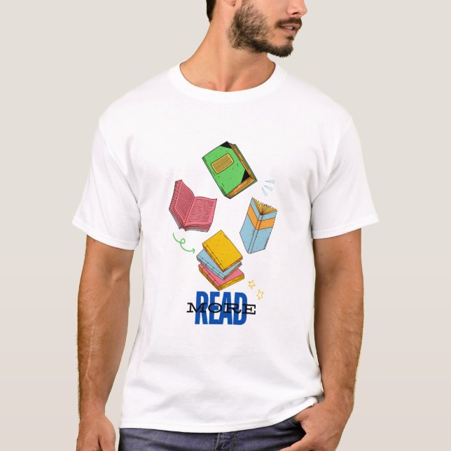 T-shirt Lire plus (Devant)