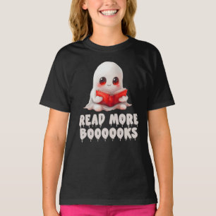 T-shirt Lire Plus Boooooooks, Jolie Lecture Ghost