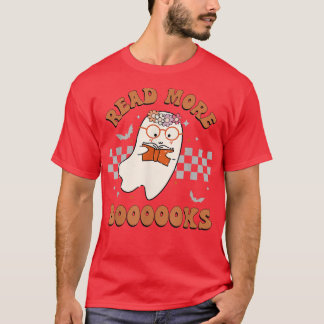 T-shirt Lire plus Livres Cute Ghost Lire plus Livres H