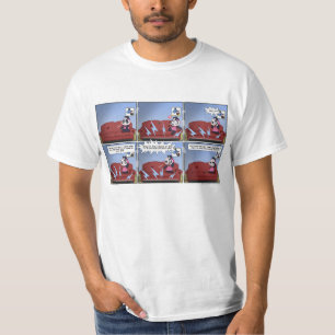 T-shirt "L'ironie de elle toute "