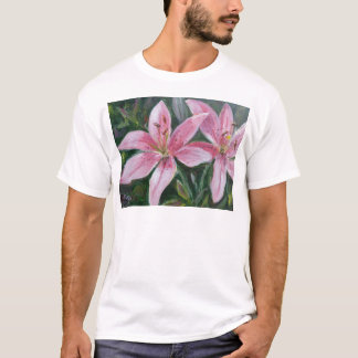 T-shirt Lis roses