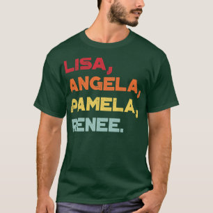 T-shirt Lisa Angela Renee Autour Du Chemin Fille Vintage R