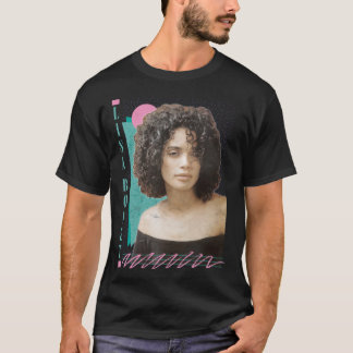 T-shirt Lisa Bonet 90s Design de ventilateur esthétique