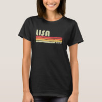 Lisa Name Personalized Retro Vintage 80s 90s Birt