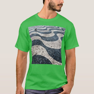 T-shirt Lisbonne fou pavage