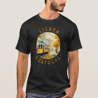 Lisbonne Portugal Tramway Jaune Rétro