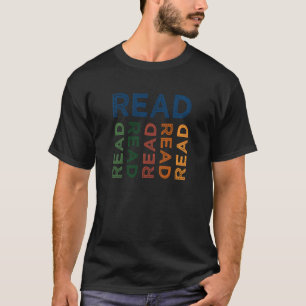 T-shirt Lisez coloré mignon