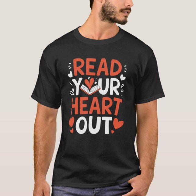T-shirt Lisez votre coeur (Devant)