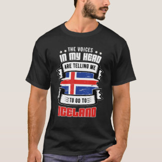 T-shirt L'Islande dans ma tête