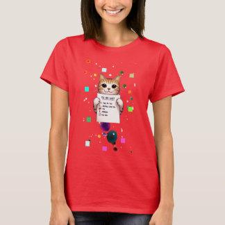 T-shirt Liste de choses à faire: Vous Parler, Sortir Avec