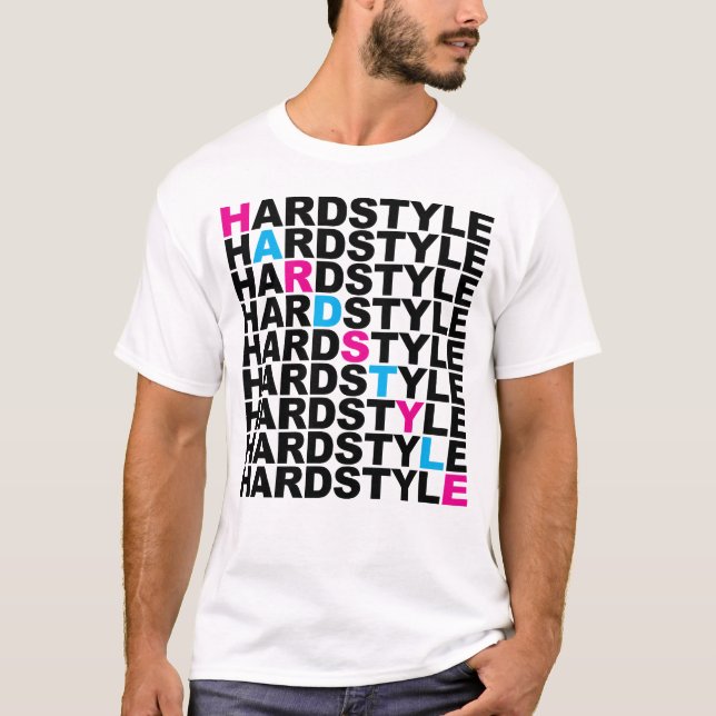 T-shirt Liste de Hardstyle (Devant)