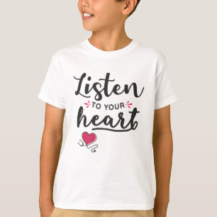 T-shirt Liste de l'art de la loi stéthoscope