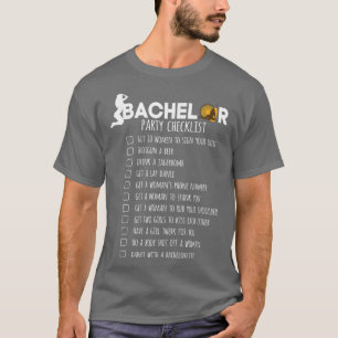 T-shirt Liste de mariage drôle de mariage de demoiselle d'