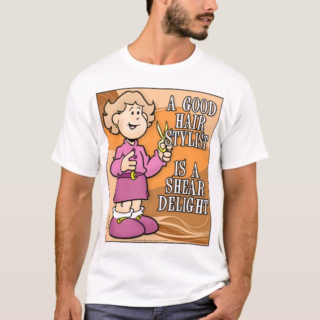 T-shirt Liste des cheveux (Devant)