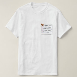 T-SHIRT LISTE GOBLINCORE TO DO SHIRT