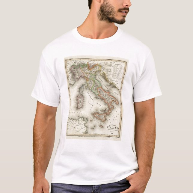 T-shirt L'Italie 12 (Devant)