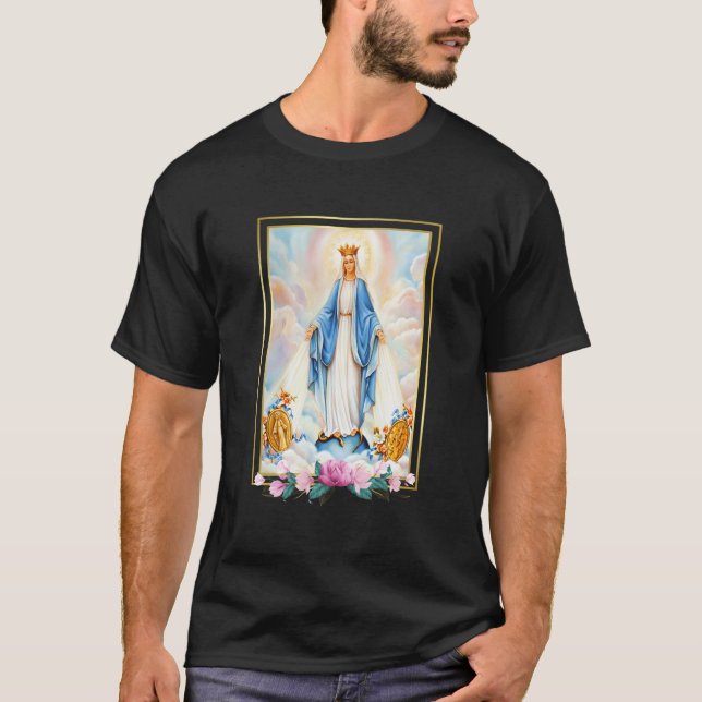 T-shirt Litanie De La Bienheureuse Vierge Marie Mère Du Ch (Devant)
