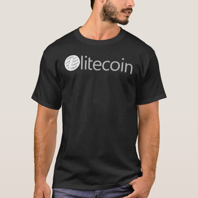 T-shirt Litecoin Logo Lite Coin Tee (Devant)