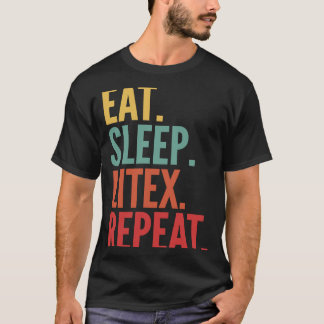 T-shirt Litex Crypto Manger Sleep Litex Répéter